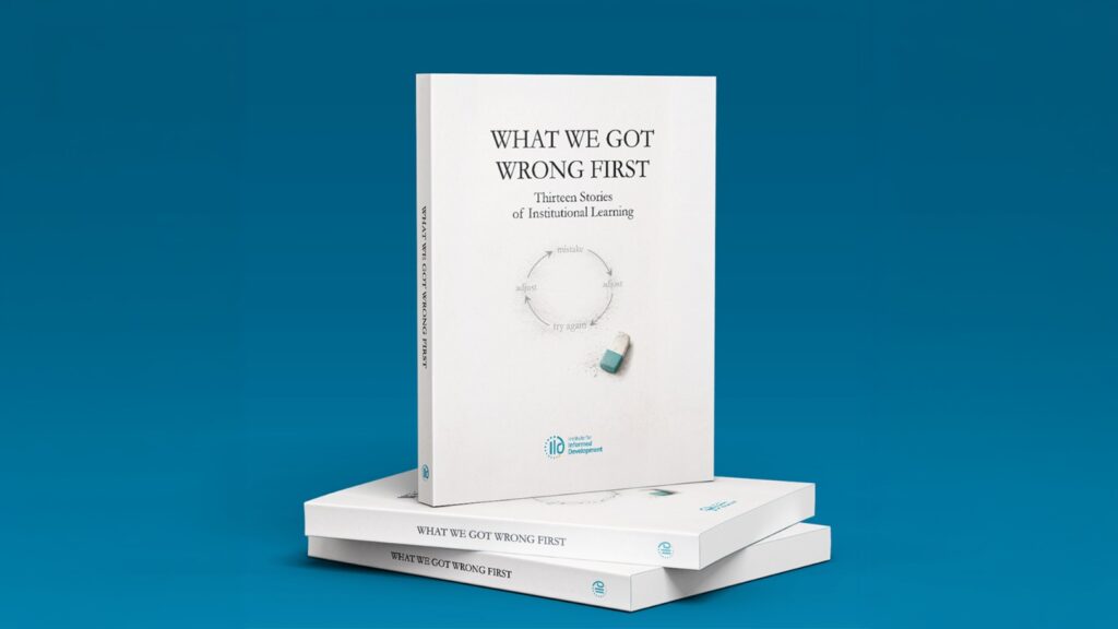 what we got wrong first IID book cover